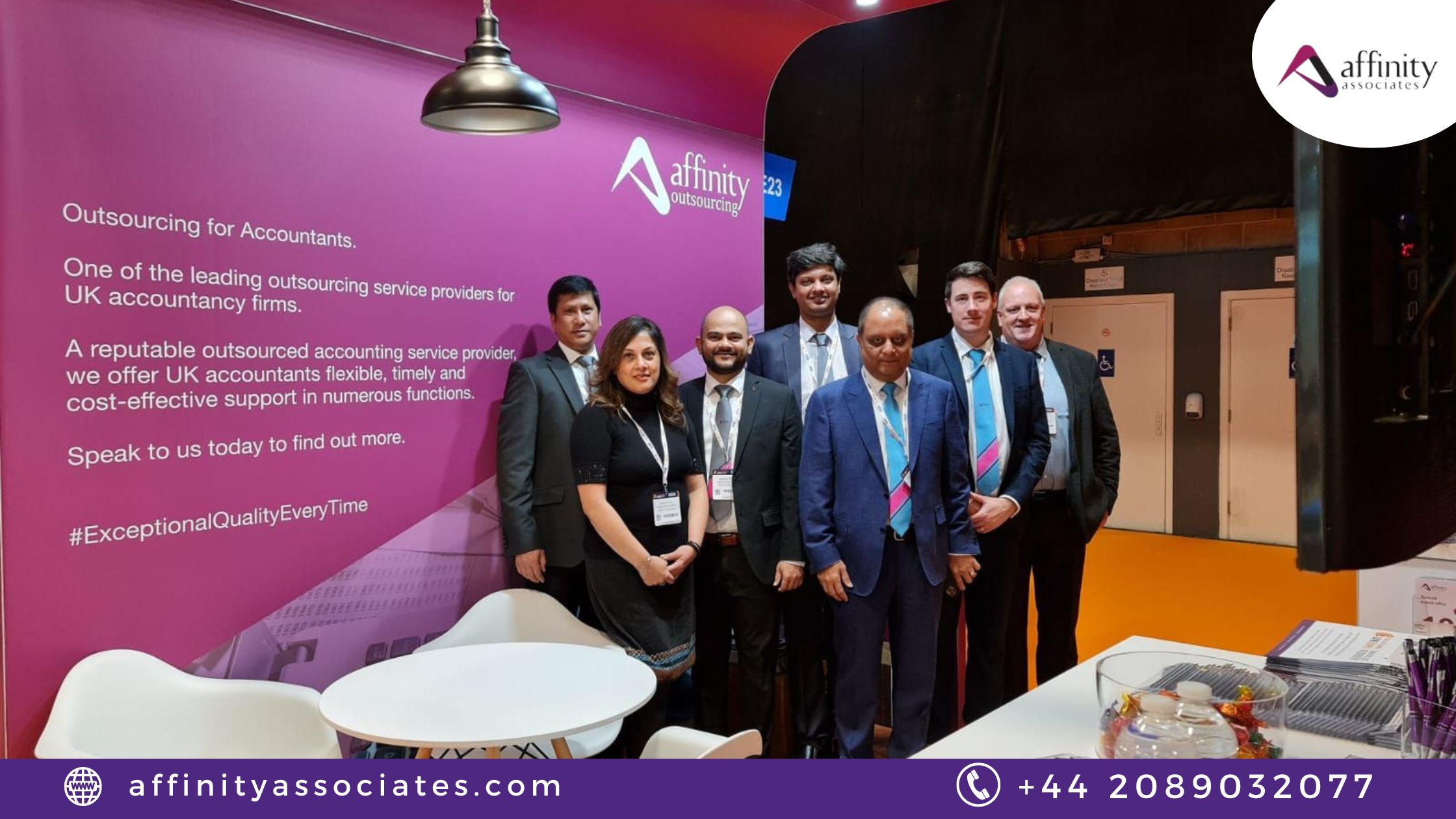 Affinity Associates at the Accountex London 2023 – Let’s Meet for Mutual Growth & Success